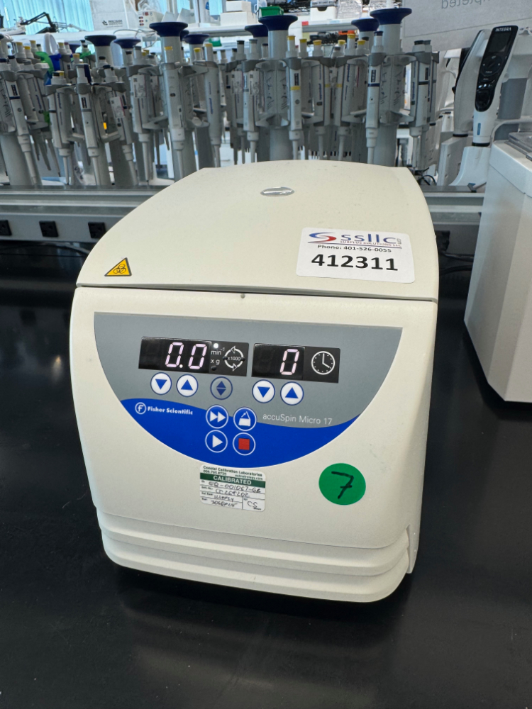 Image of Fisher Scientific accuSpin Micro 17 Benchtop Centrifuge